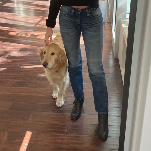 R13 Courtney slim straight Benson wash 26